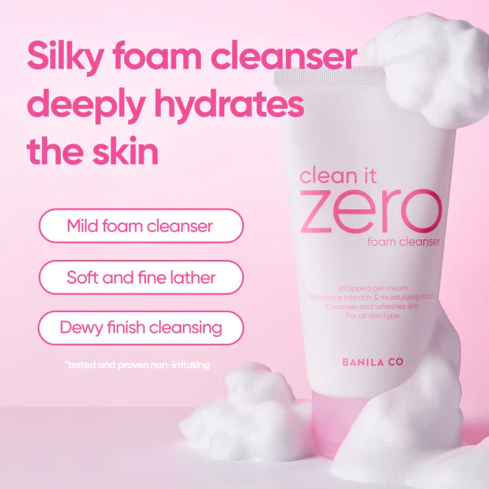 Banila Co clean it Zero Foam Cleanser