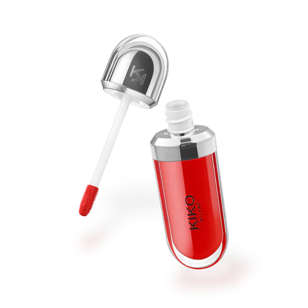 Kiko Milano 3D Hydra Lip Gloss – High Shine, Hydrating, Plumping, Non-Sticky, Moisturizing Lip Makeup