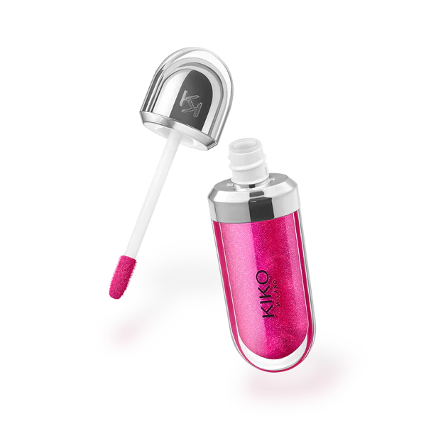 Kiko Milano 3D Hydra Lip Gloss – High Shine, Hydrating, Plumping, Non-Sticky, Moisturizing Lip Makeup