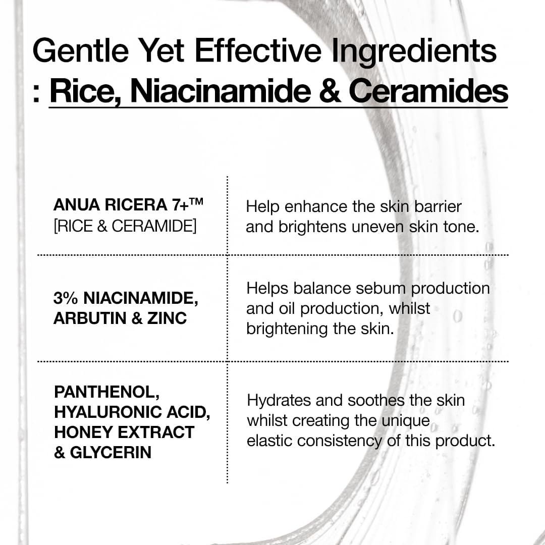 Anua 7 Rice Ceramide Hydrating Barrier Serum 50ml / 1.69 fl. oz.