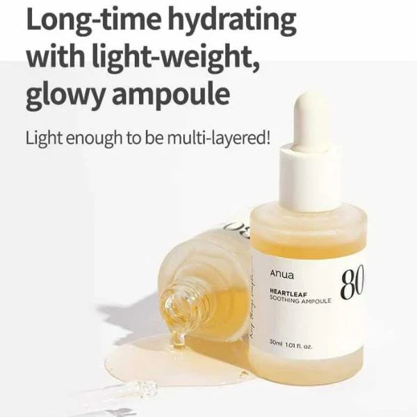 Anua Heartleaf 80 Moisture Soothing Ampoule