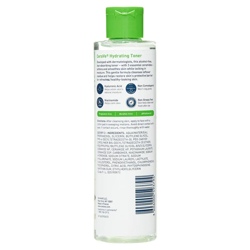 CeraVe Hydrating Toner for Normal to Dry Skin