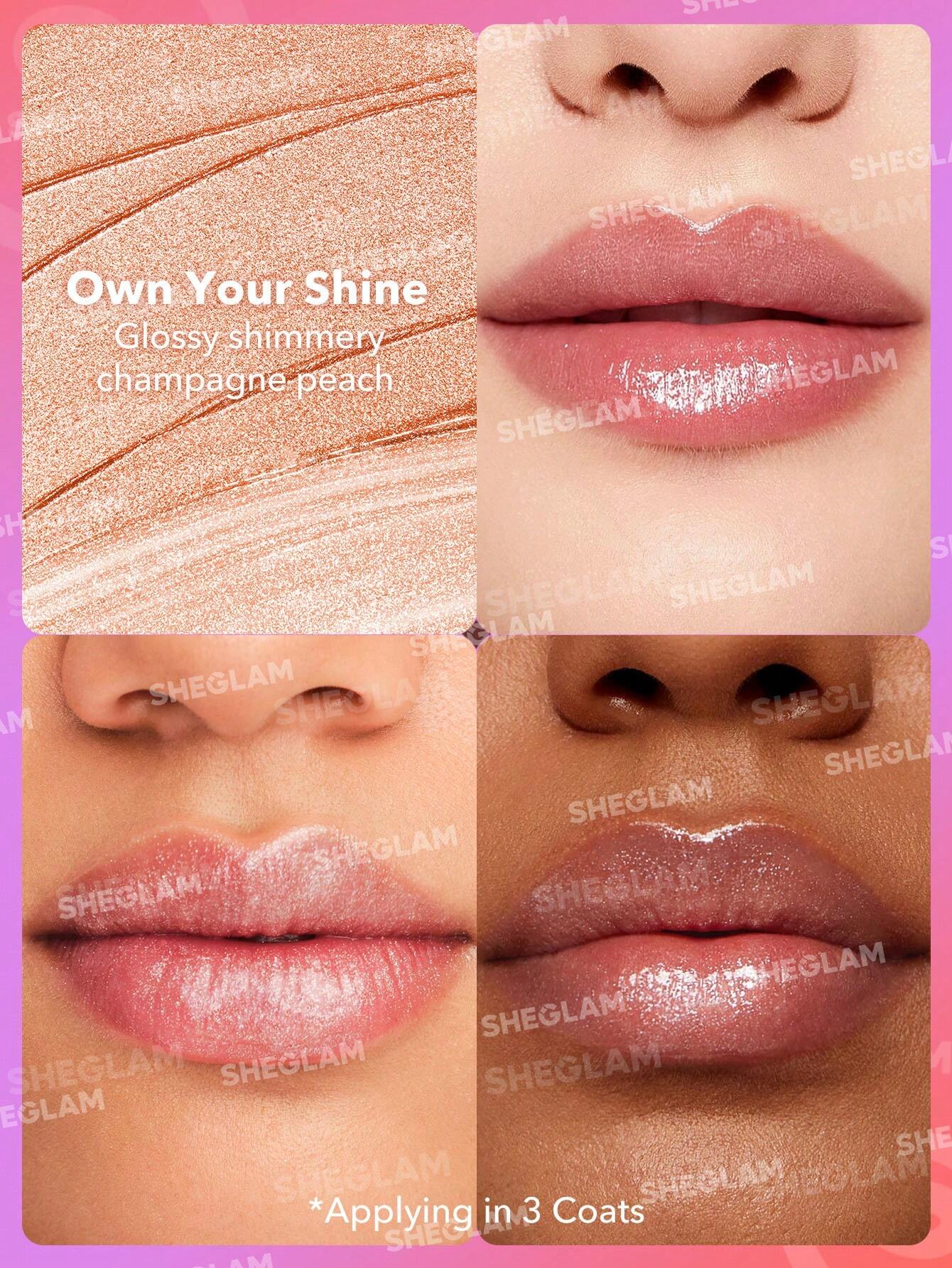 Sheglam Mirror Kiss High-Shine Lipstick
