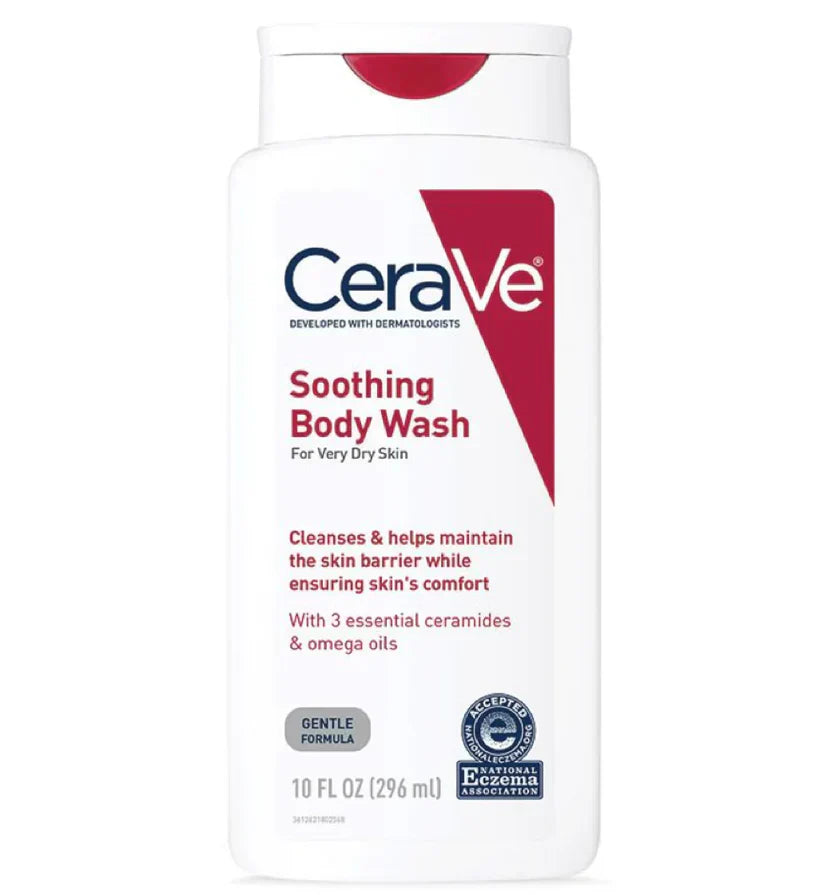 CeraVe Soothing Body Wash for Very Dry Skin β 296ml