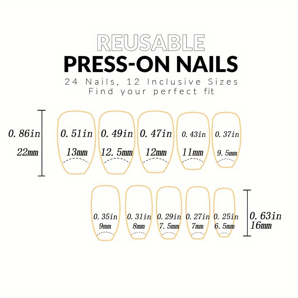 Matte Almond-Shaped Nails