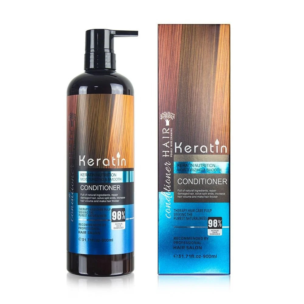 Sulfate-Free Keratin Straightening Hair Shampoo
