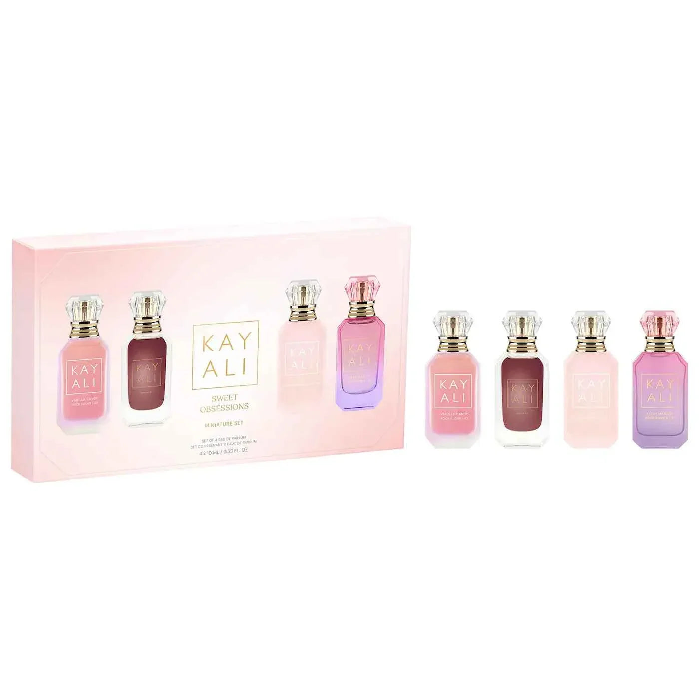 Kayali Vanilla Miniature Obsessions 4 x 10 ml – Vanilla EDP Mini Set