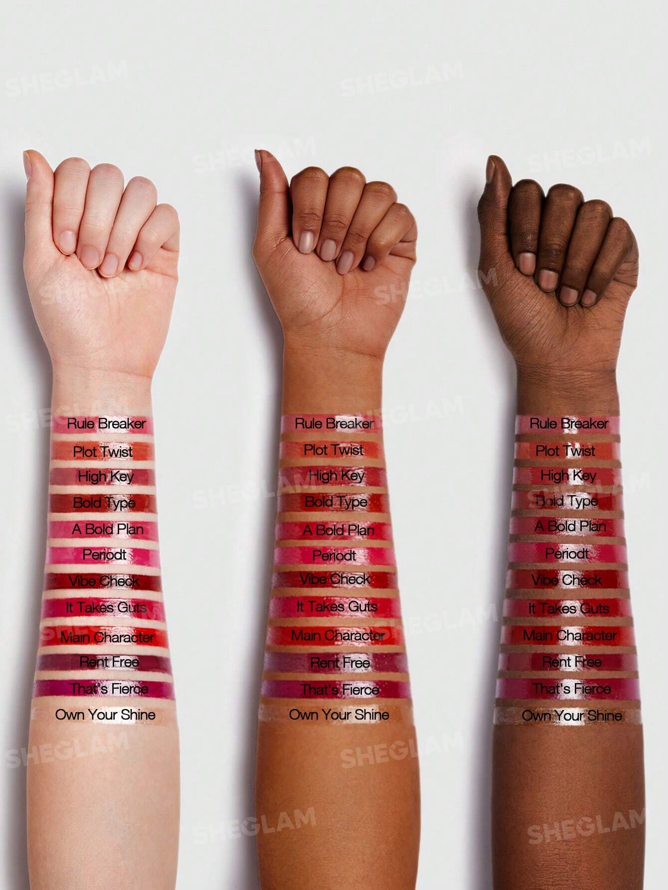 Sheglam Mirror Kiss High-Shine Lipstick