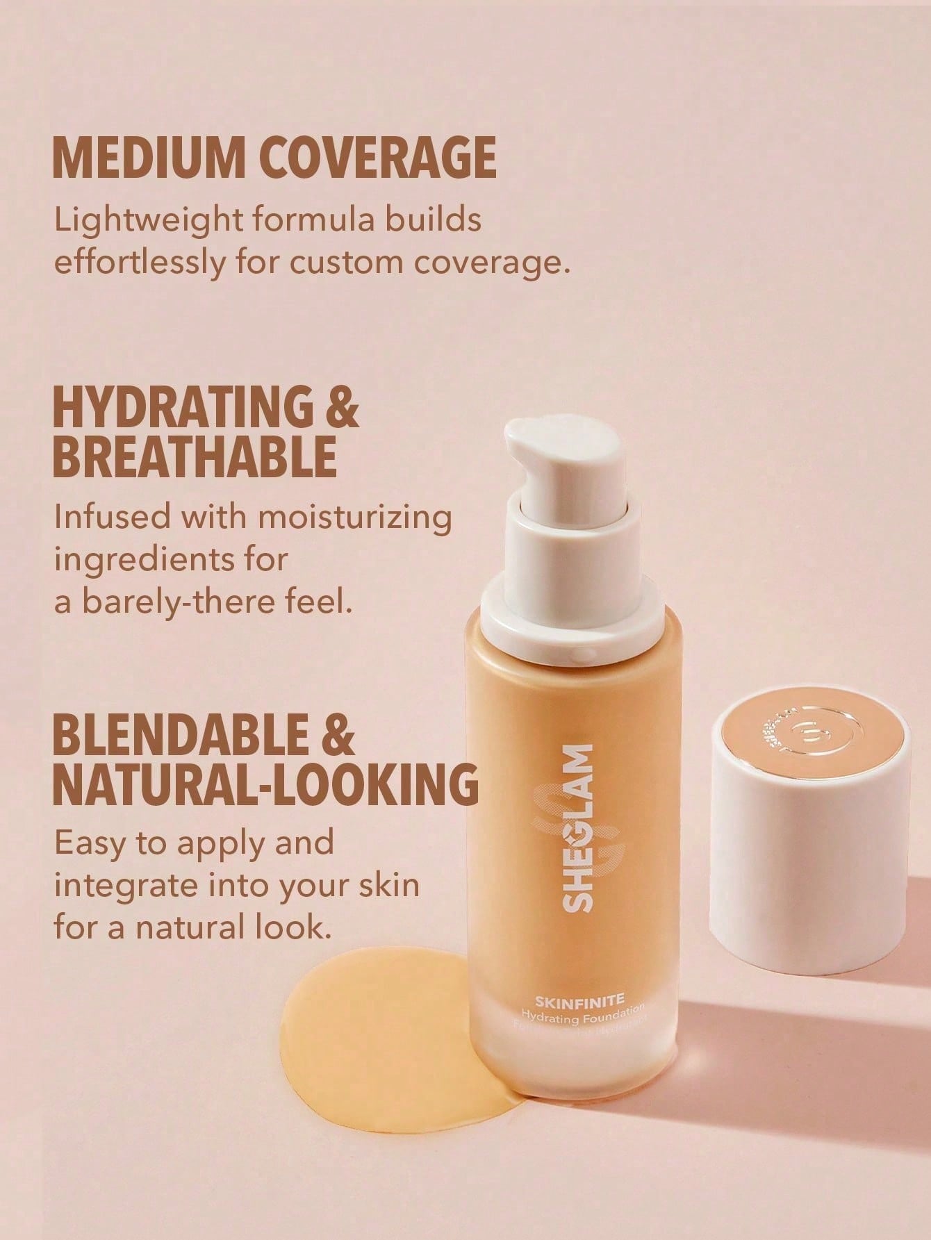 SHEGLAM Skinfinite Hydrating Foundation 30ml