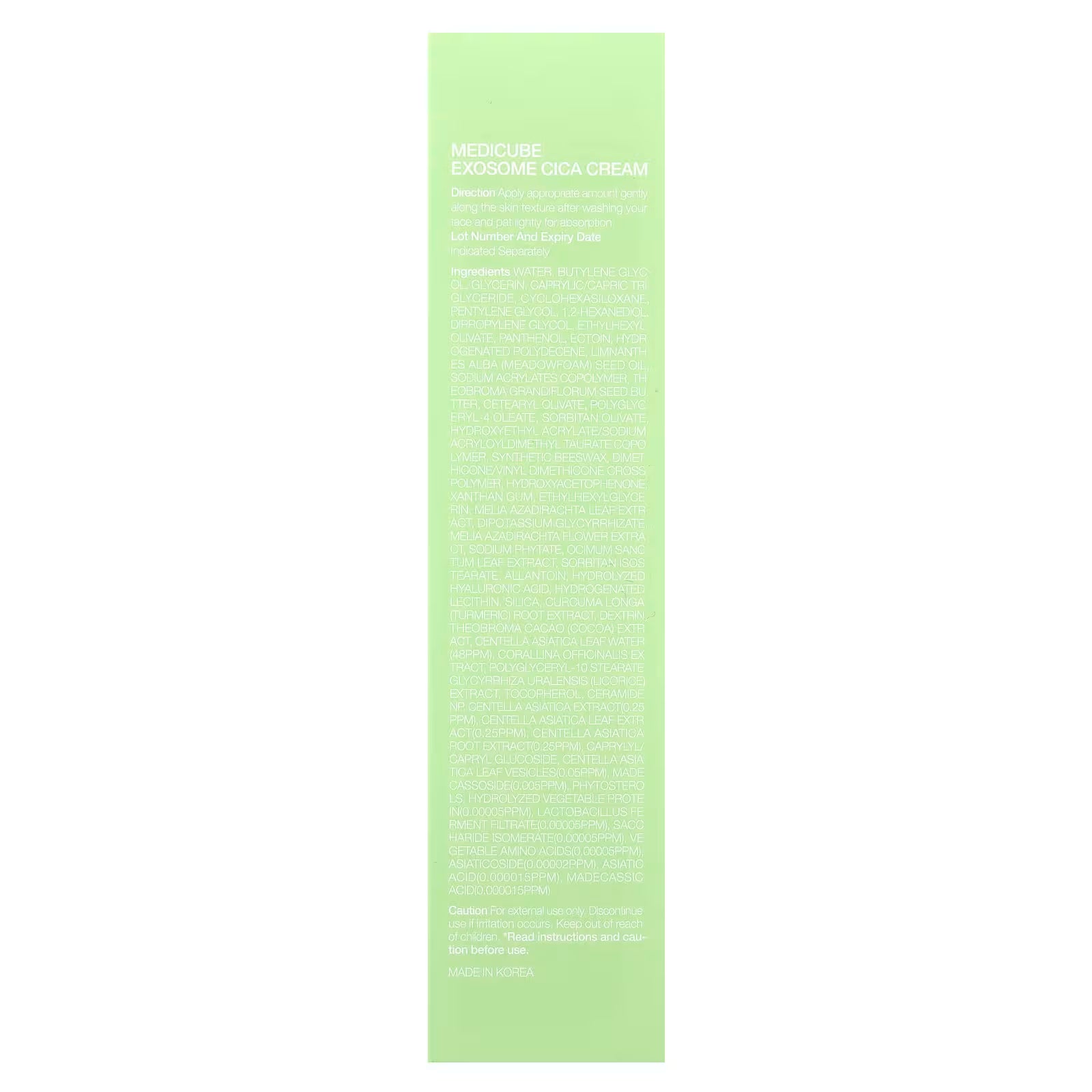 Medicube Exosome Cica Cream 1.69 fl oz