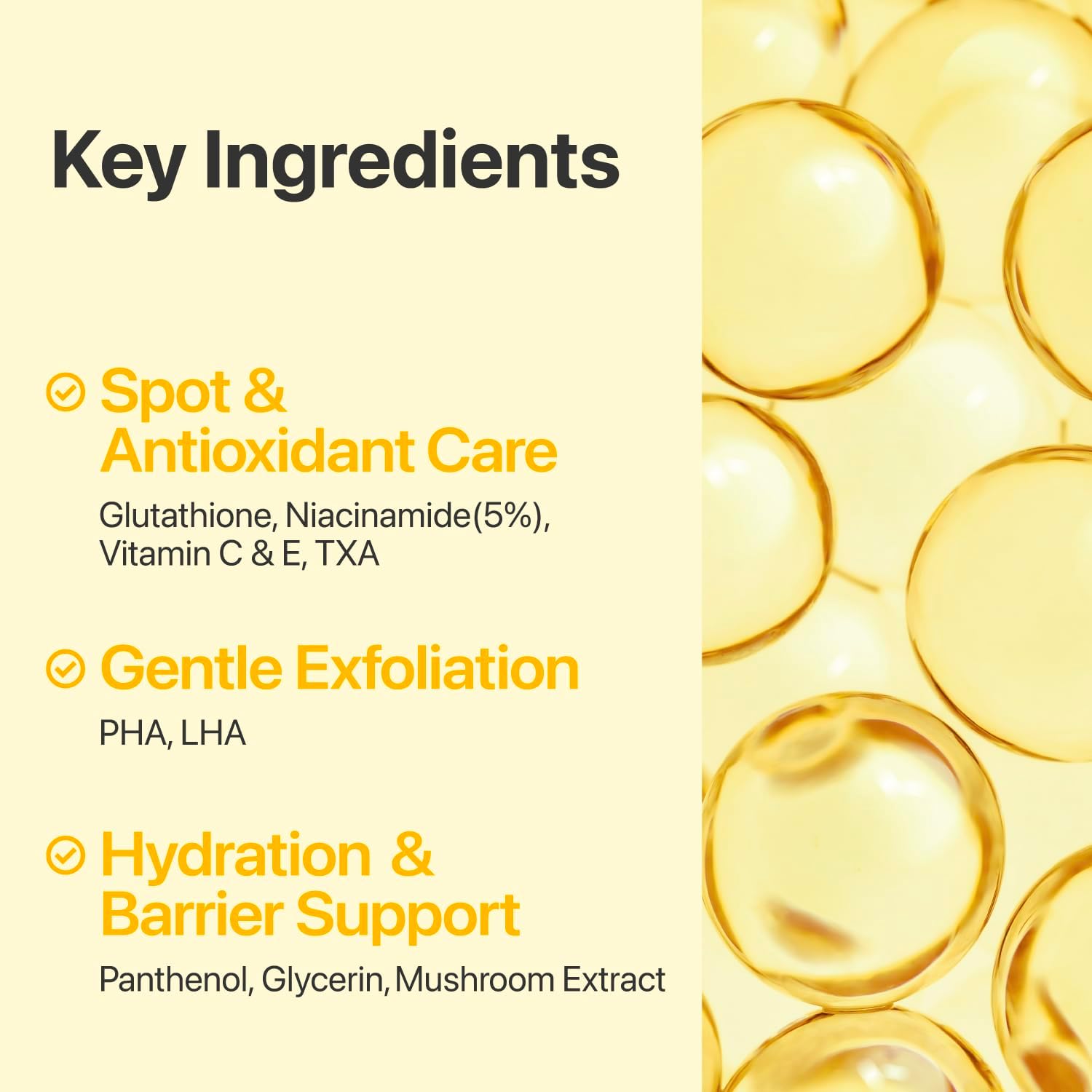 Numbuzin No.5 Vitamin-Niacinamide Concentrated Pad, Daily Double-Sided Facial Pads 180 ml (70 Pads)