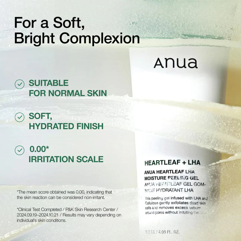 Anua Heartleaf LHA Moisture Peeling Gel