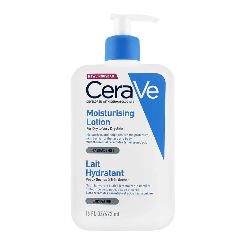 CeraVe Fragrance Free Moisturising Lotion, Dry To Very Dry Skin