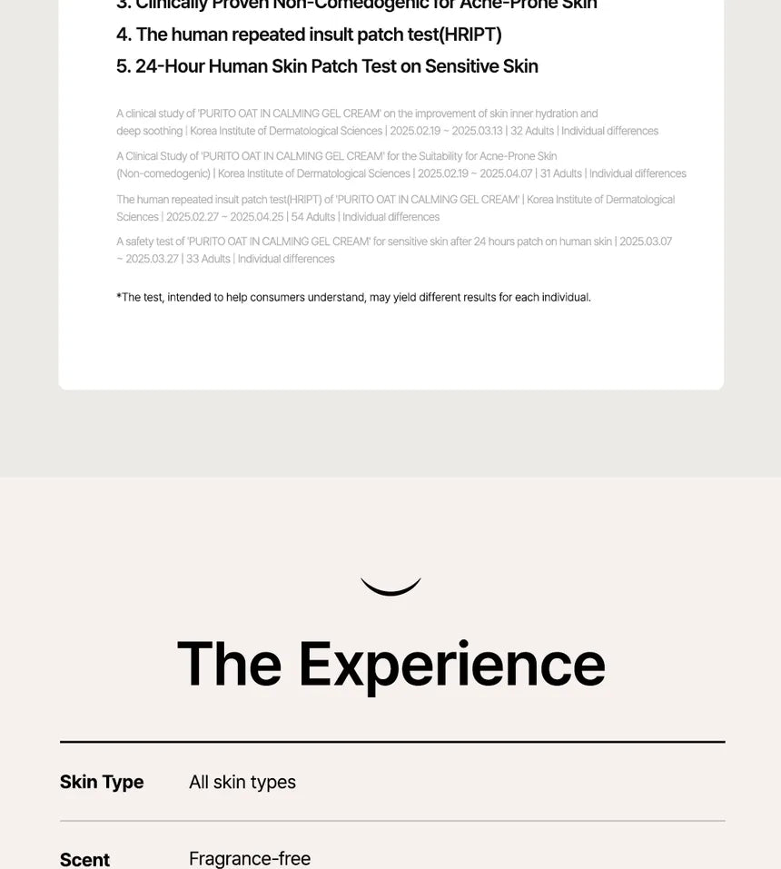 Purito SEOUL - Oat-In Calming Gel Cream