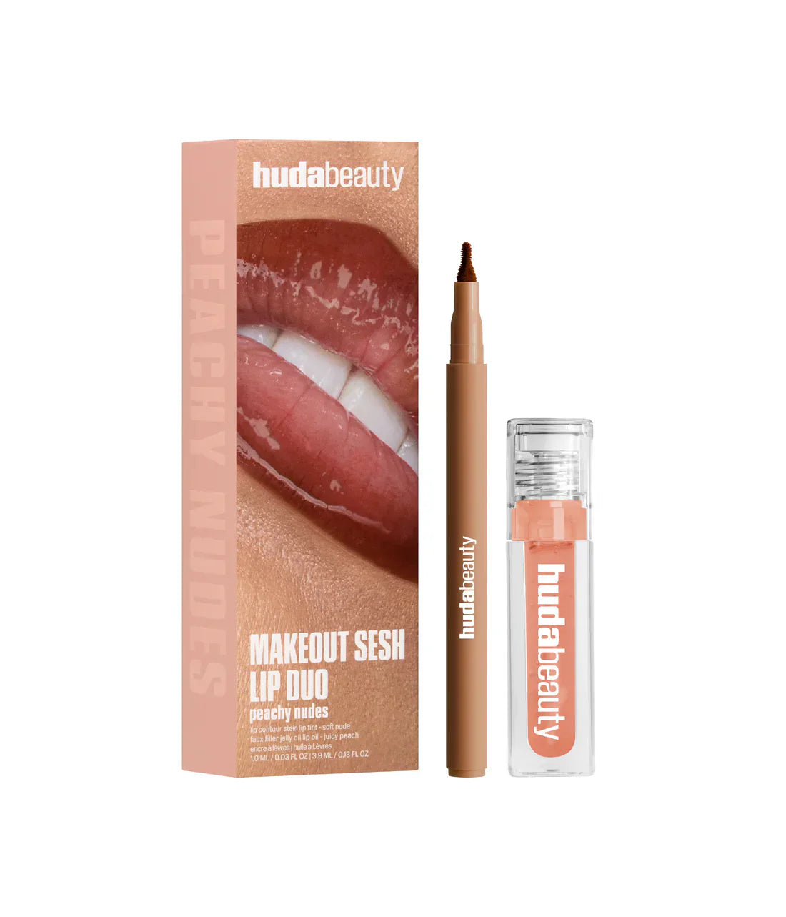 Huda Beauty Make Out Sesh Lip Stain and Lip Gloss Duo