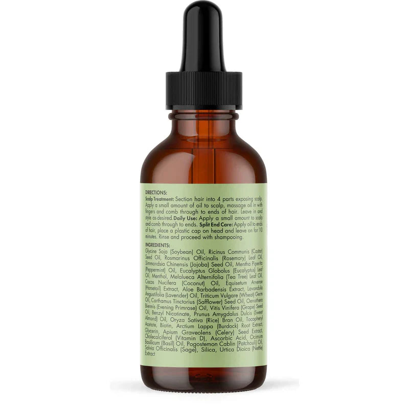 MIELLE Rosemary Mint Scalp & Hair Strengthening Oil
