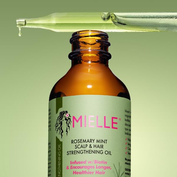 MIELLE Rosemary Mint Scalp & Hair Strengthening Oil