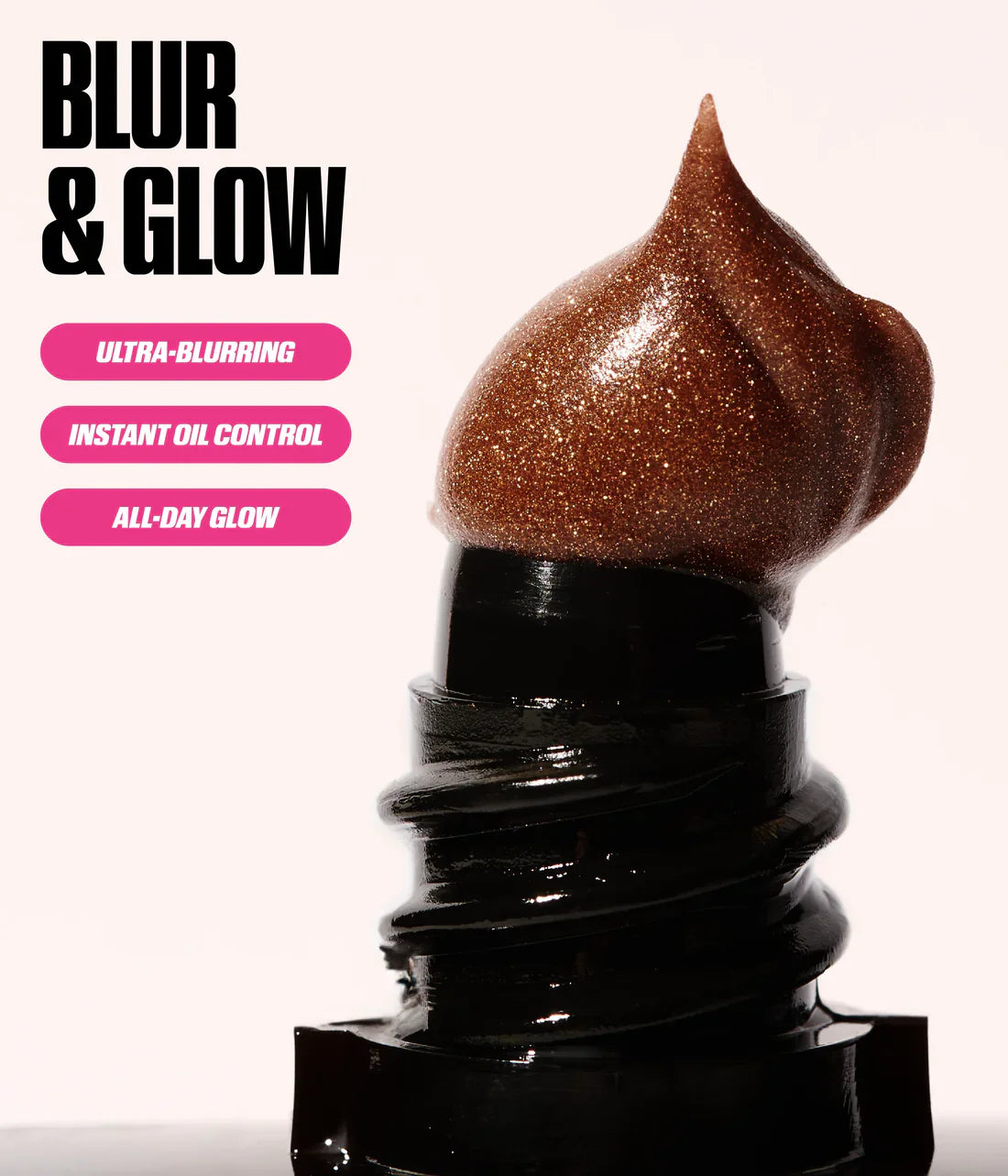 Huda Beauty EASY BLUR SILICONE FREE SMOOTHING PRIMER BRONZE FUDGE