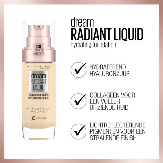 Maybelline New York Dream Satin Liquid SPF13 Face Foundation