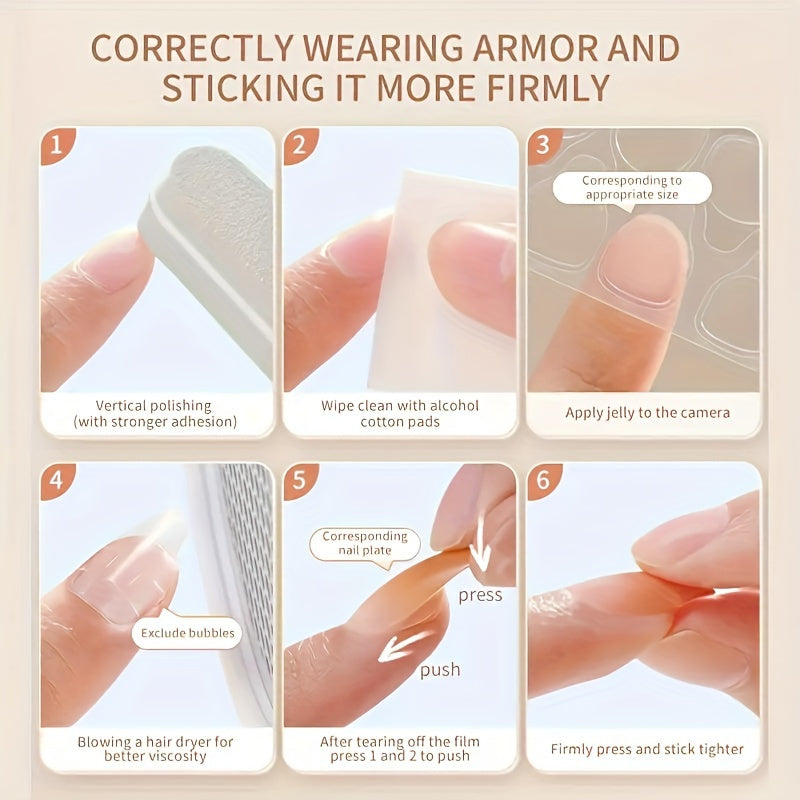 Red Velvet Butterfly Almond Shaped Nails