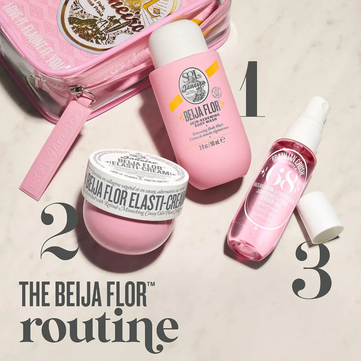 Sol de Janeiro Beija Flor Jet Set (pink)